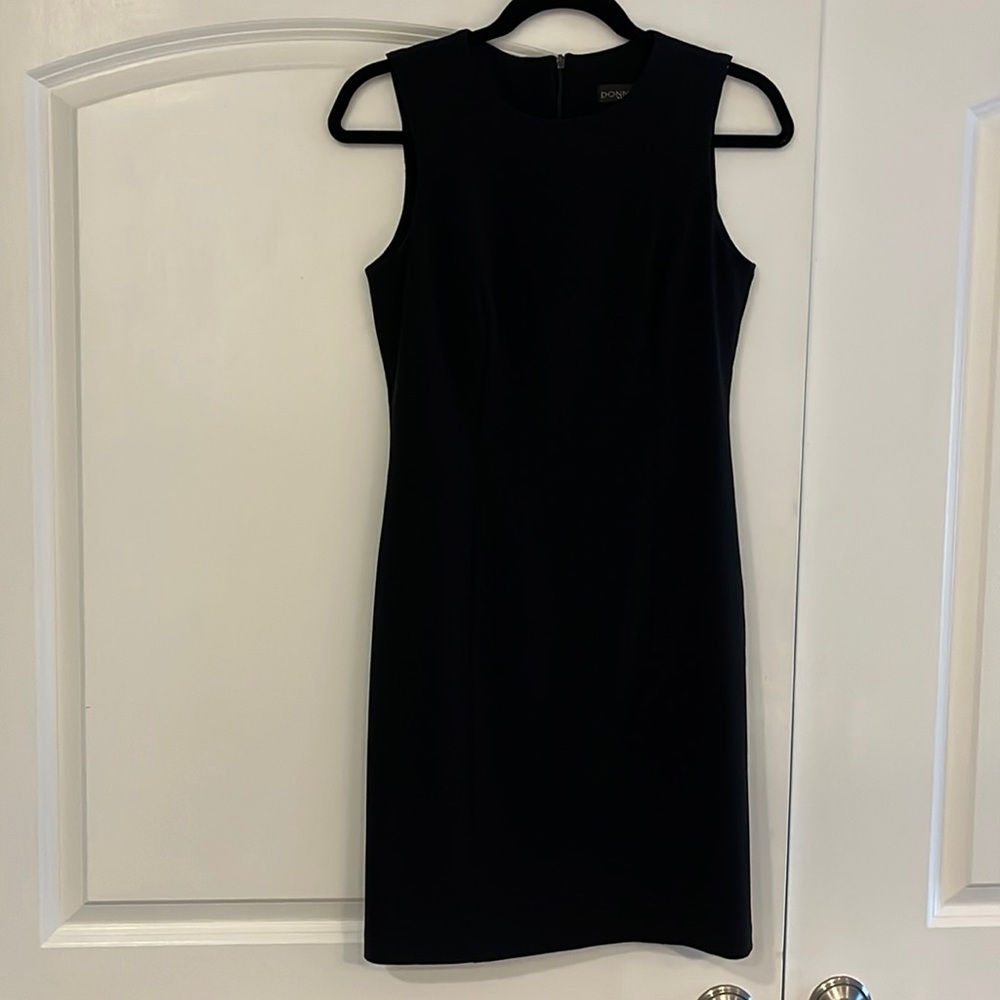 Donna Rae tailored black dress